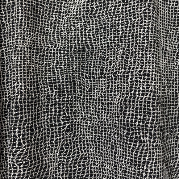 Lululemon Wild & Free Tank Top In Fall Net White & Black Size 6 - Picture 5 of 7